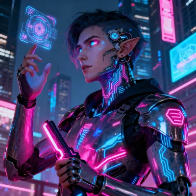 Cyberpunk Neon preview